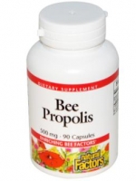 Natural Factors, Bee Propolis, 500 mg, 90 Capsules
