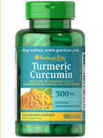 Puritan's Pride Turmeric Curcumin 500 mg 90 Capsules