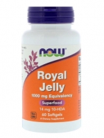 Now Foods, Royal Jelly 1000 mg, 60 Softgels