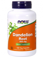 Now Foods, Dandelion Root, 500 mg, 100 Capsules
