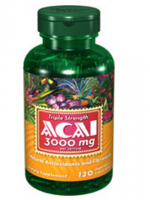 Puritan's Pride Triple Strength Acai 3000 mg 120 Softgels