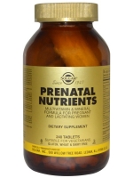 Solgar, Prenatal Nutrients, Multivitamin & Mineral, 240 Tablets