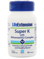 Life Extension, Super K with Advanced K2 Complex, 90 Softgels