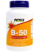 Now Foods, B-50, 100 Veg Capsules