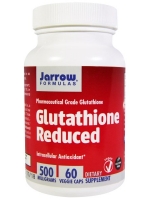 Jarrow Formulas, Glutathione Reduced, 500 mg, 60 Veggie Caps