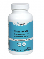 Vitacost Flaxseed Oil -- 2000 mg - 100 Softgels