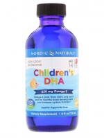 Nordic Naturals, Children's DHA, Strawberry, 4 fl oz (119 ml)