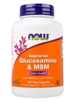 Now Foods, Glucosamine & MSM, Vegetarian, 120 Veg Capsules