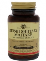 Solgar, Reishi Shiitake Maitake Mushroom Extract, 50 Vegetable Capsules