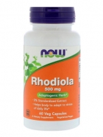 Now Foods, Rhodiola, 500 mg, 60 Veg Capsules
