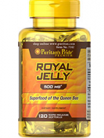 Puritan's Pride Royal Jelly 500 mg 120 Softgels
