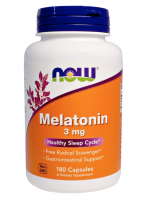 Now Foods, Melatonin, 3 mg, 180 Capsules