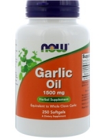 Now Foods, Garlic Oil, 1500 mg, 250 Softgels