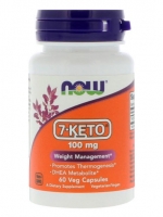 Now Foods, 7-KETO, 100 mg, 60 Veg Capsules