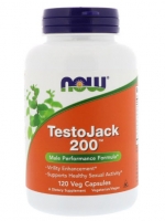 Now Foods, TestoJack 200, 120 Veg Capsules