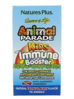 Nature's Plus, Source of Life, Animal Parade, Kids Immune Booster, Natural Tropical Berry Flavor, 90 Animals