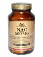 Solgar, NAC, 600 mg, 120 Vegetable Capsules