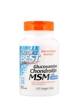 Doctor's Best, Glucosamine Chondroitin MSM with OptiMSM, 120 Veggie Caps