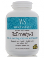 Natural Factors, WomenSense, RxOmega-3, Women's Blend, 120 Softgels