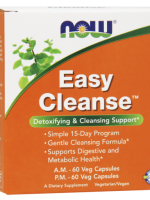 Now Foods, Easy Cleanse, 2 Bottles, 60 Vcaps Each