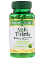 Nature's Bounty, Milk Thistle, 175 mg, 100 Capsules