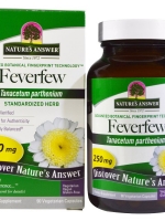 Nature's Answer, Feverfew, Standardized Herb, 250 mg, 90 Veggie Caps