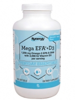Vitacost Synergy Mega EFA® + D3 - 1200 mg Omega-3 EPA & DHA with 2000 IU Vitamin D3
