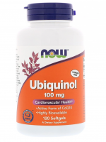 Now Foods, Ubiquinol, 100 mg, 120 Softgels