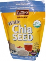 Nutiva, Organic White Chia Seed, 12 oz (340 g)