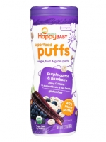 Nurture Inc. (Happy Baby), Organics, Superfood Puffs, Purple Carrot & Blueberry, 2.1 oz (60 g)