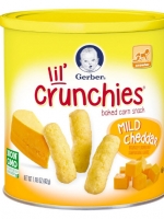 Gerber, Lil' Crunchies, Crawler, Mild Cheddar, 1.48 oz (42 g)