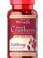 Puritan's Pride One A Day Cranberry 25,000 mg, 120 Capsules