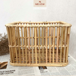 ตะกร้าหวายจักรยาน (14*9*9นิ้ว)
