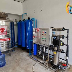 ชุดผลิตน้ำดื่มจำหน่าย ระบบ RO+UV กำลังการผลิต24,000ลิตรต่อวัน พร้อมติดตั้ง