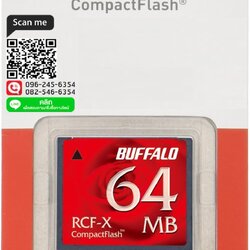 BUFFALO,Compact Flash Card, CF Card 64MB,RCF-X64MY