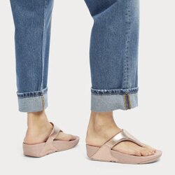 รองเท้า FitFlop Lulu Leather Toe-Post Women Sandals (W7US)