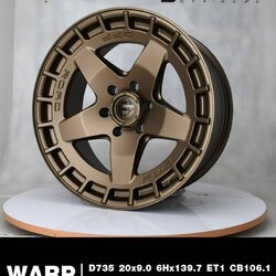 FUEL WARP ขอบ20 สีน้ำตาล ราคาพิเศษ