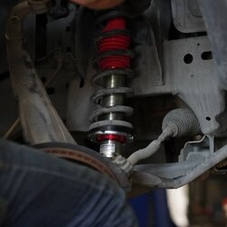 โช๊คใส่ NAVARA หน้า MONO หลัง ปรับ8 ของแท้ที่ STEP9