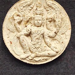 จตุคามรามเทพ รุ่นเก้าหน้า มหาโชค มหาเศรษฐี วัดคงคาวง ( อ้ายเขียว ) อ.พรหมคีรี จ.นครศรีธรรมราช