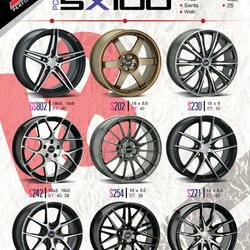 ใหม่ล้อแม็ก ขอบ18 5รู100 สั่งได้ทุกรุ่น