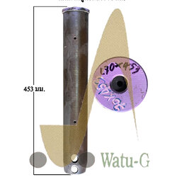 สลัก 70 X 453 (มีบ่า/มีรูอัด)