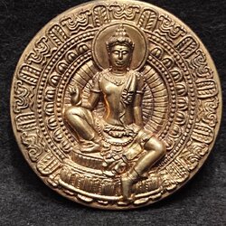 จตุคามรามเทพ รุ่นเจ้าสัวยุคแปด ขนาด5.5 ซ.ม. เนื้อทองเทวฤทธิ์