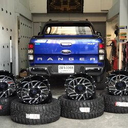 FORD RANGER ยก 3 นิ้ว ล้อขอบ20 ออฟลบ44