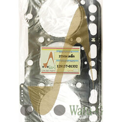 ปะเก็นฝาสูบ 3TN84 / เหล็ก / 129157-01332