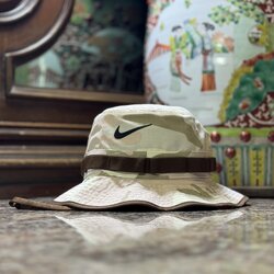 หมวกปีกรอบ Nike Dri-Fit Apex Camo Print Bucket Hat ‘Coconut’ (S,M,L)