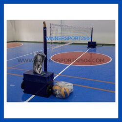 เสากีฬา อเนกประสงค์ล้อเลื่อน ปรับสูงต่ำด้วยระบบมือหมุน (Multi-sport)