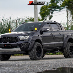 บันไดไฟฟ้า E-BOARD ตรงรุ่น FORD RANGER MC 2015-2021โปรโมชั่นราคาพิเศษที่ STEP9