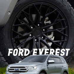 FORD EVEREST ทรงวัยรุ่นดูไบ จัดเต็ม ล้อ ยาง โช๊ค ท่อ