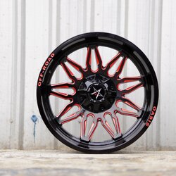 ล้อ OASIS AM633 20X10 6X139.7 ET-24 ดำแดง