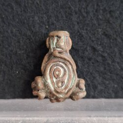 พระปิดตาหลวงปู่เกิด วัดมะเดื่อ(บางเดื่อ)นนทบุรี รุ่นผสมชนวนแร่บางไผ่